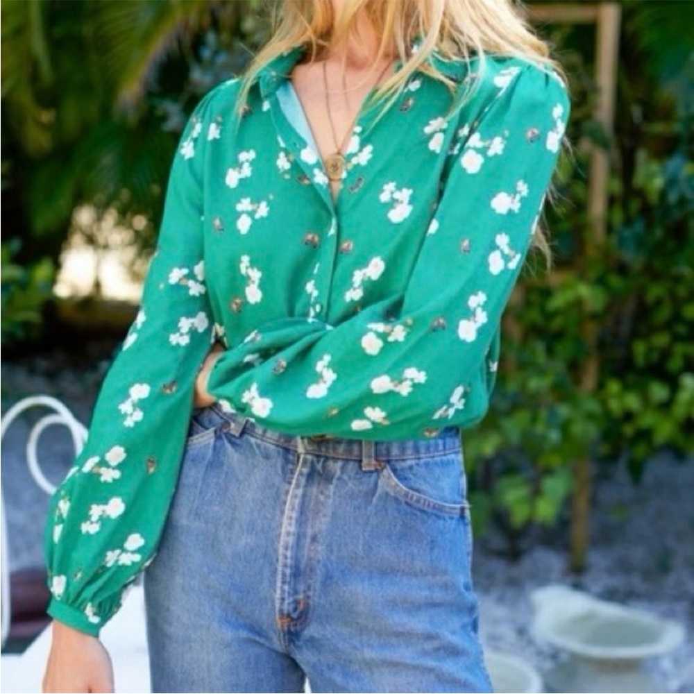 Emerson Fry Frankie blouse, size L